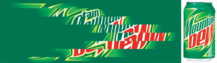 mountain dew logo billboard